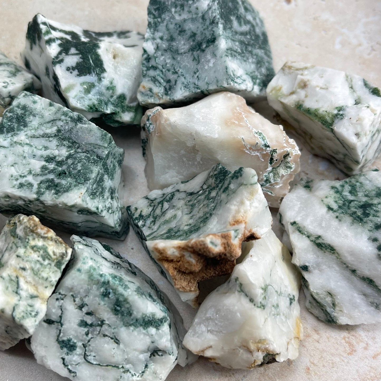 Moss Agate Rough Piece