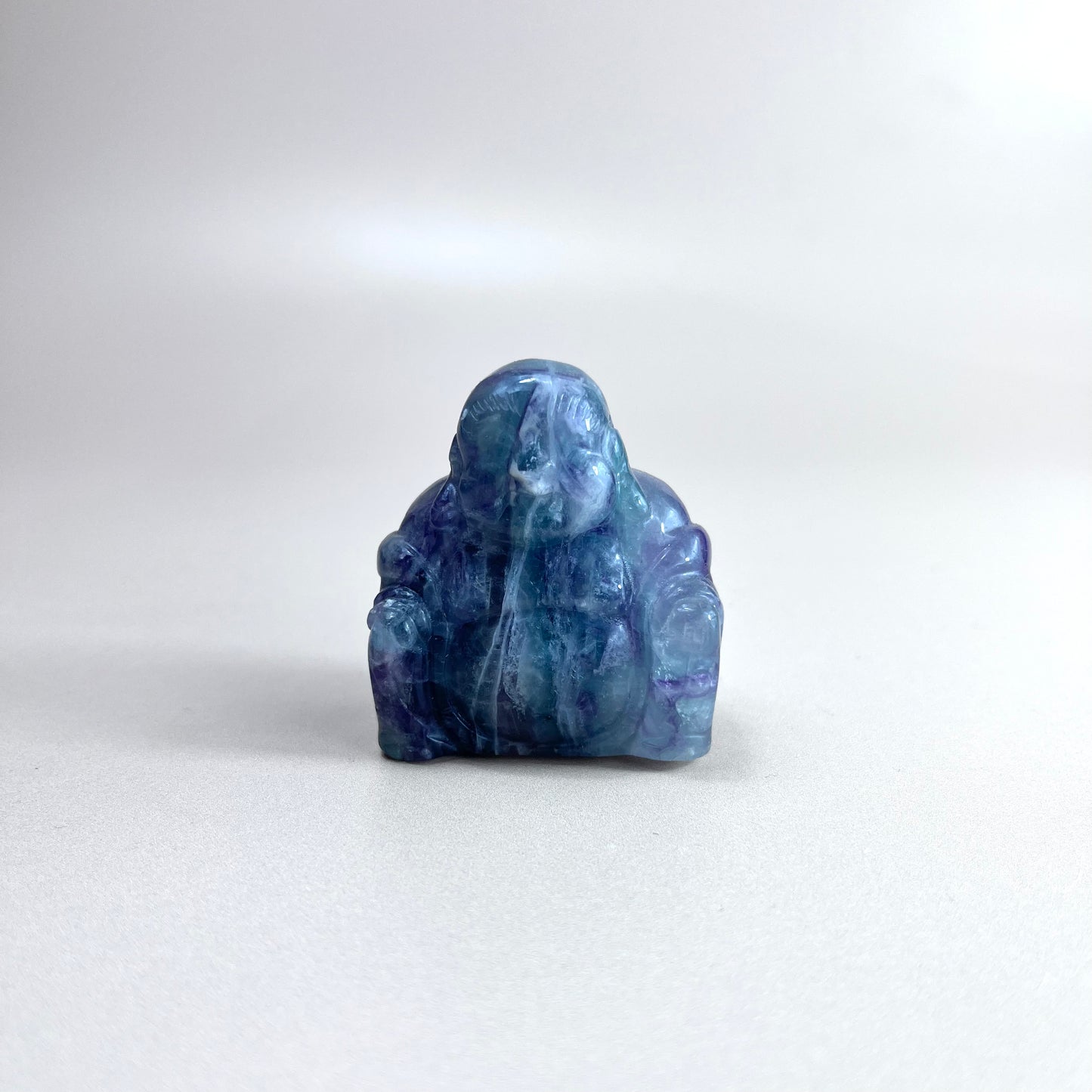 Fluorite Buddha