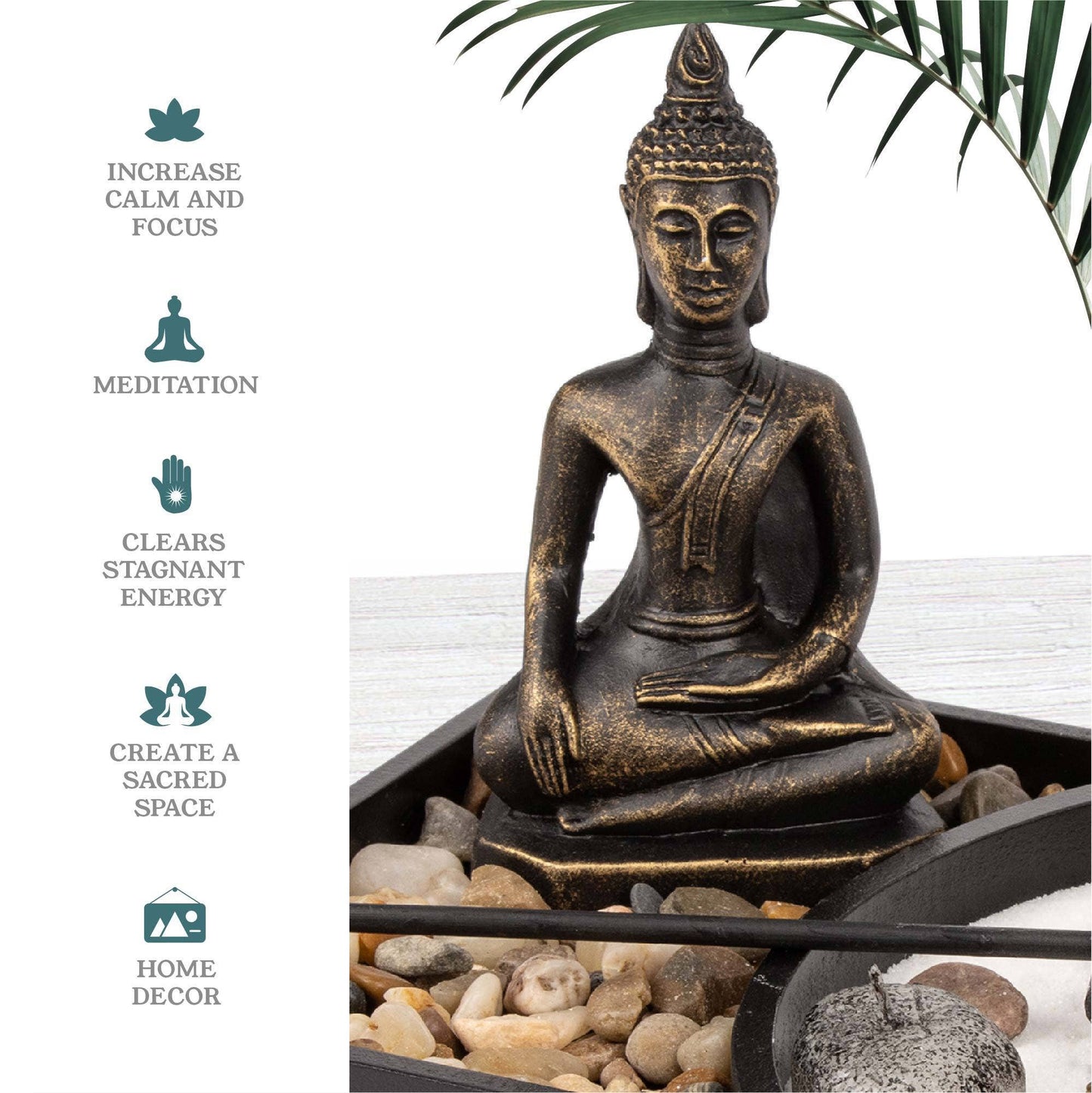 Mini Buddha Zen Garden Kit