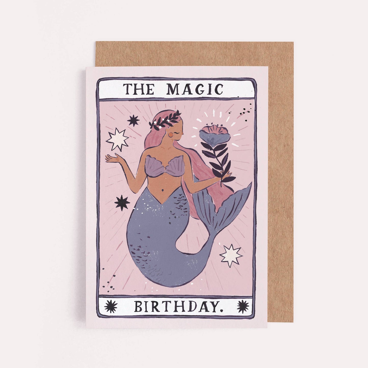 Mermaid Magic Birthday Card | Tarot Card | Mermaid Cards