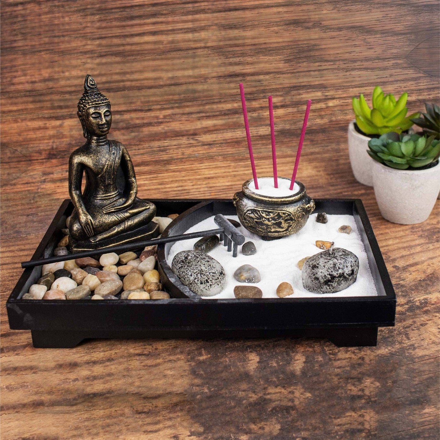 Mini Buddha Zen Garden Kit