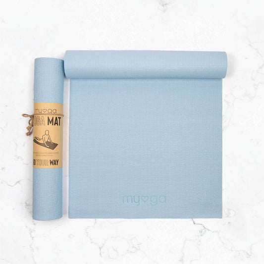 Entry Level Yoga Mats: Sky Blue