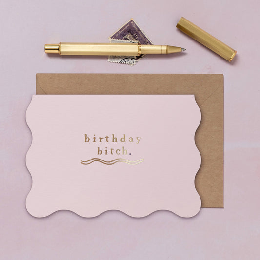 Bitch Birthday Card | Birthday Cards for Her | Feminist Card