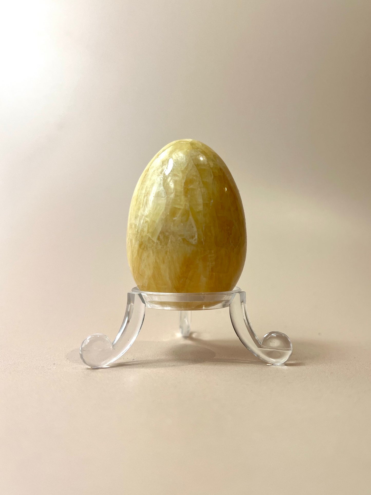 Orange Calcite Egg