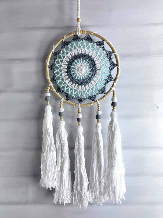 Dream Catcher - Grey And Blue