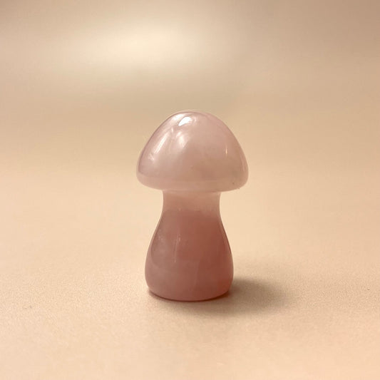 Rose Quartz Mushroom