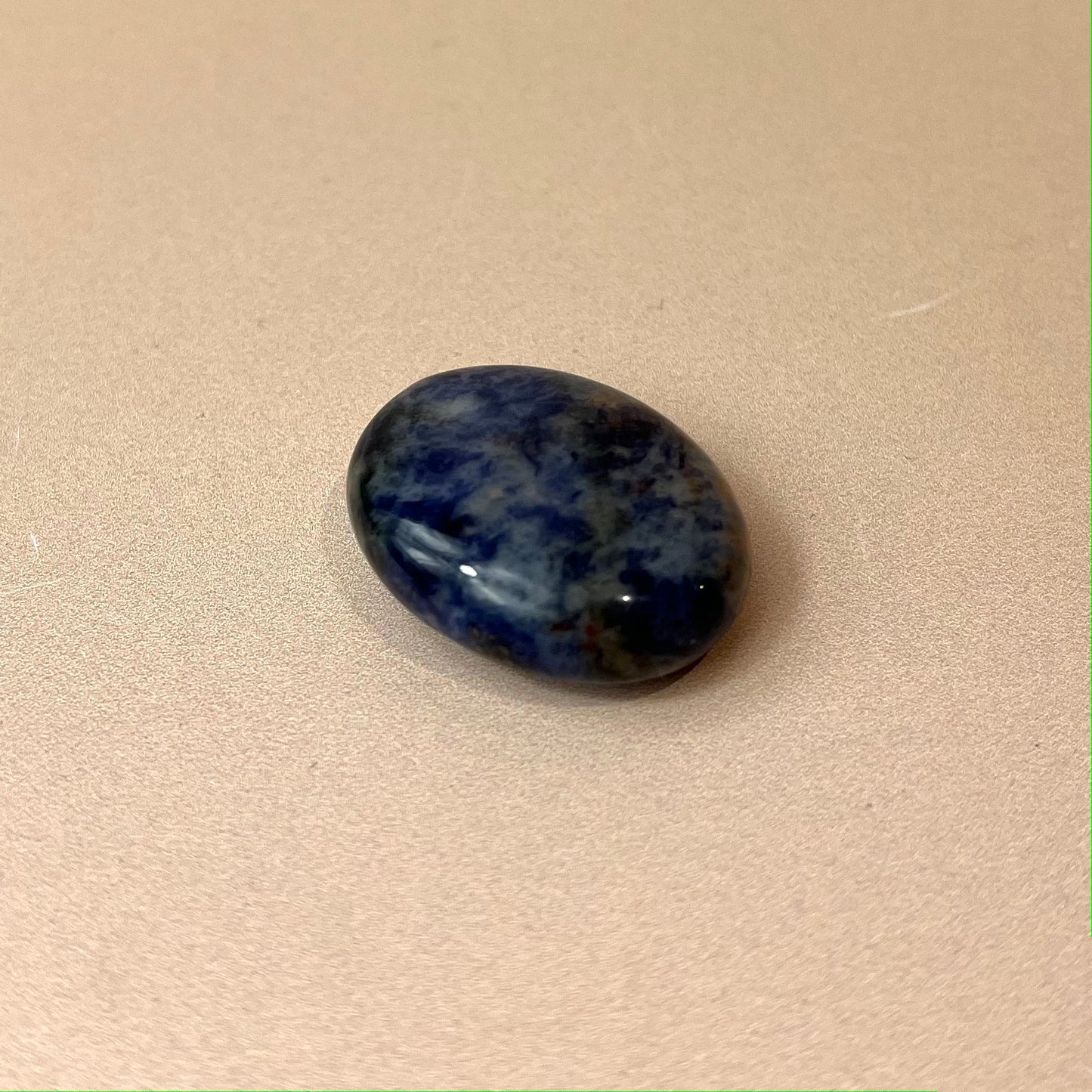 Mini Sodalite Thumb Stone