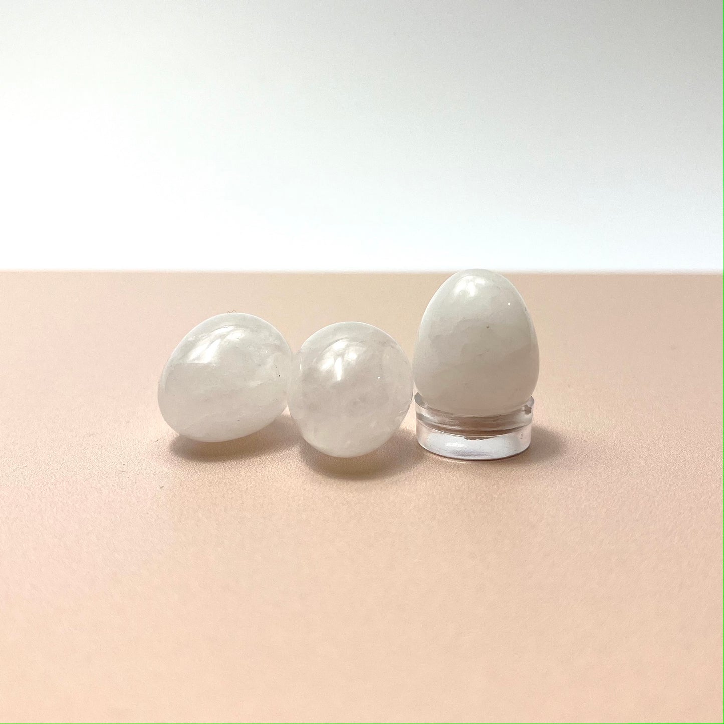 Clear Quartz Mini Egg