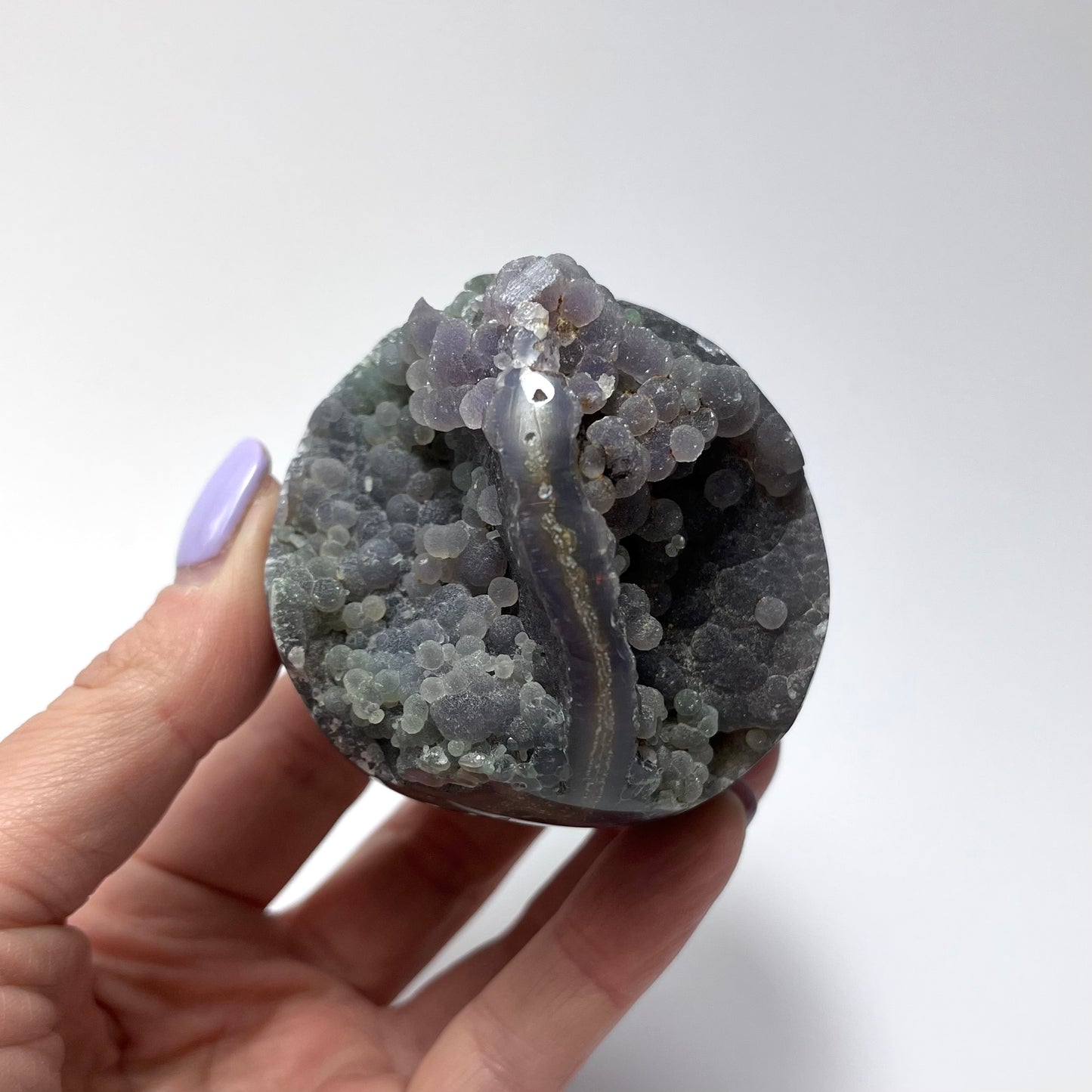 Grape Agate Sphere