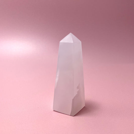 Pink Calcite Obelisk