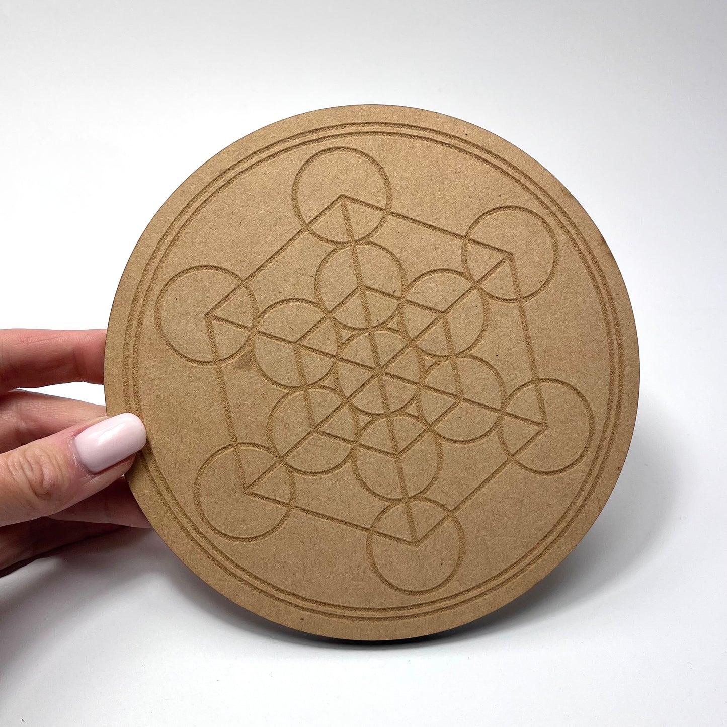 Wooden Metatron Grid Board