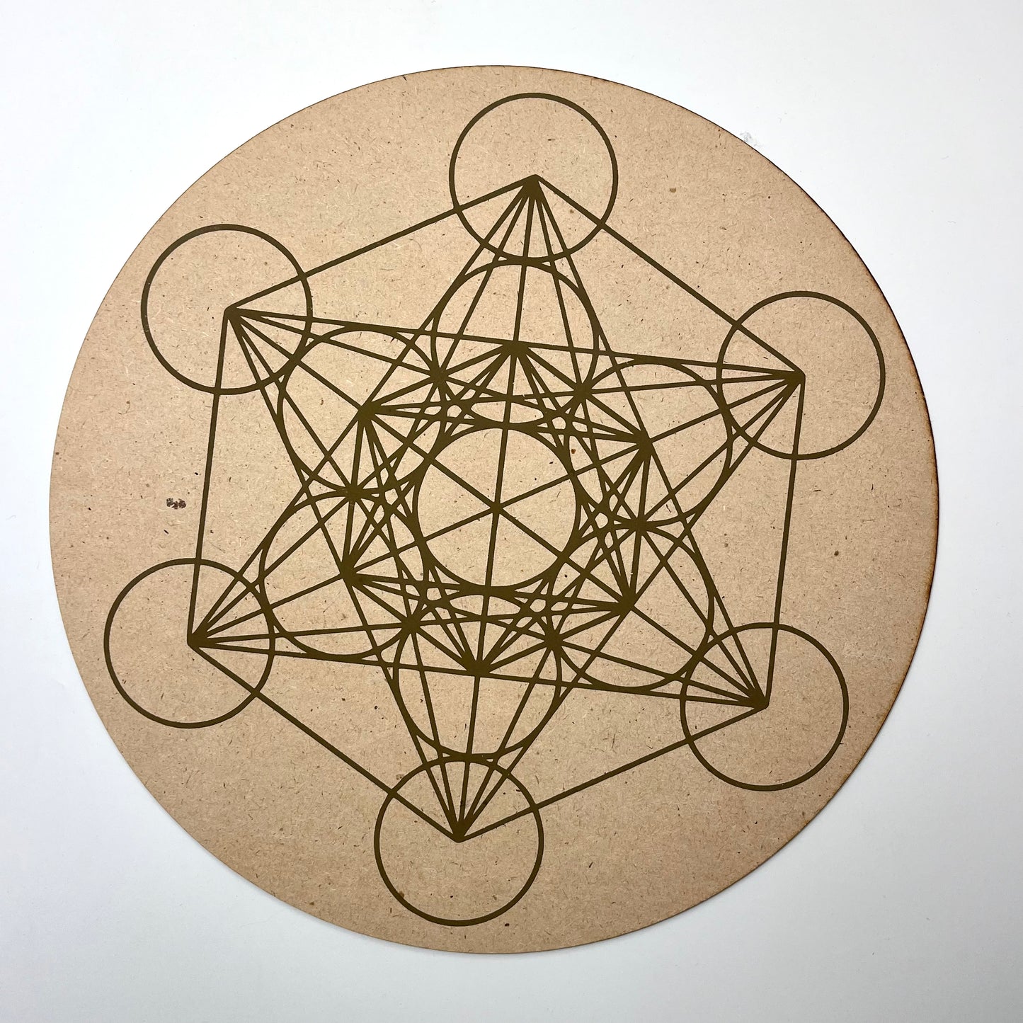 Wooden Metatron Grid Board