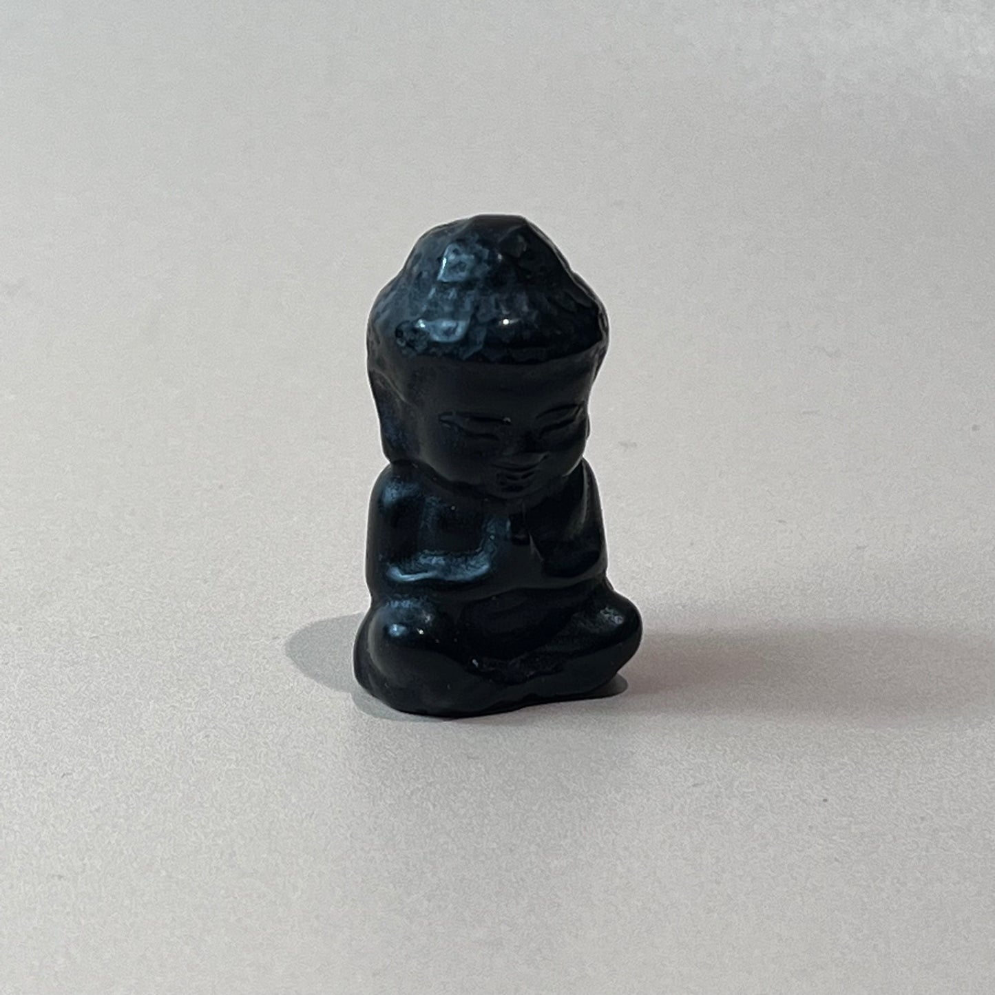 Obsidian Mini Thai Buddha