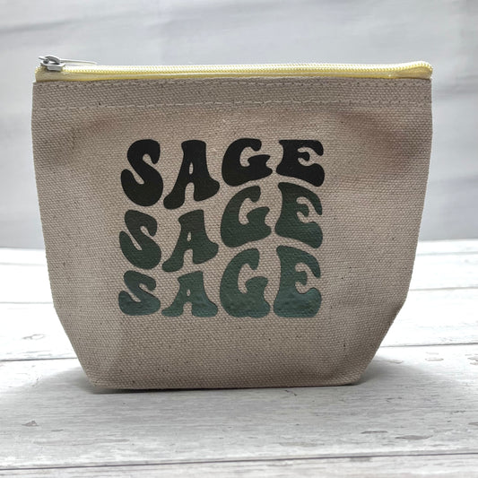 Sage Sage Sage Pouch