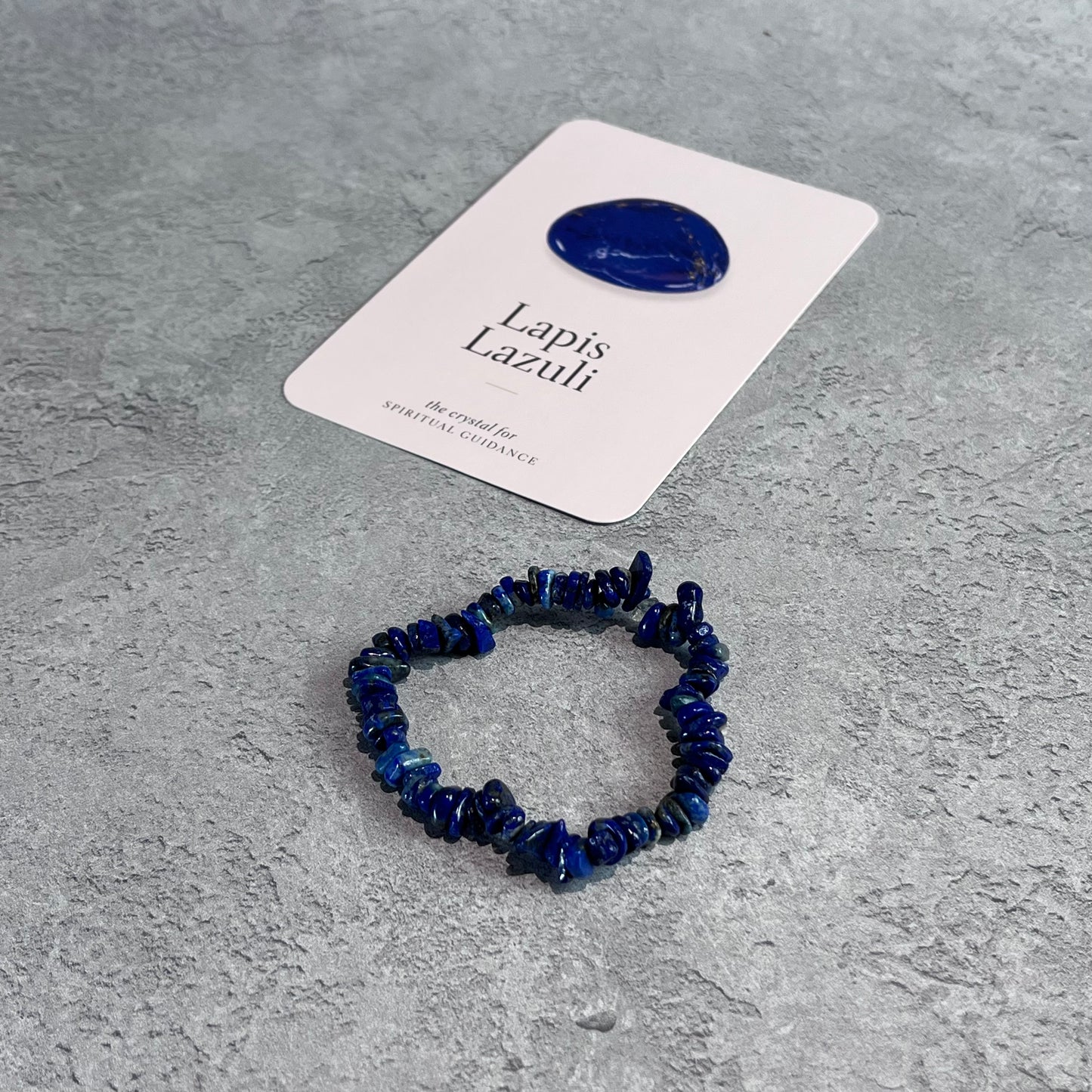 Lapis Lazuli Chip Bracelet