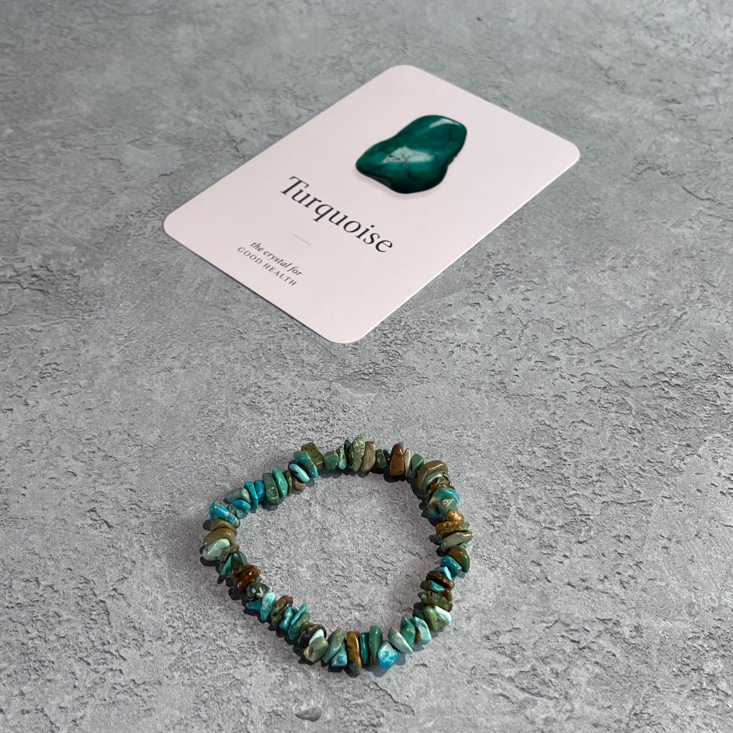 Turquoise Chip Bracelet