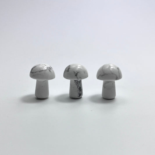 Mini Howlite Mushroom