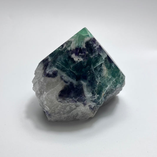 Fluorite Rough Polished Point