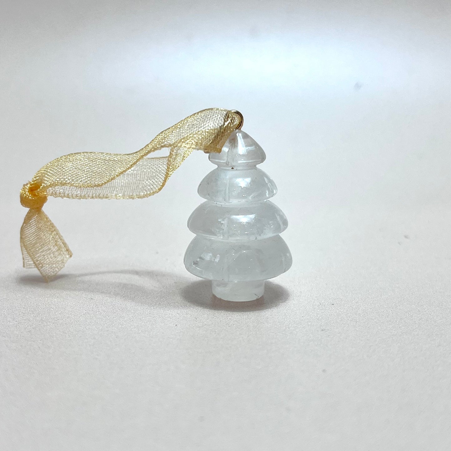 Clear Quartz Tree Decoration