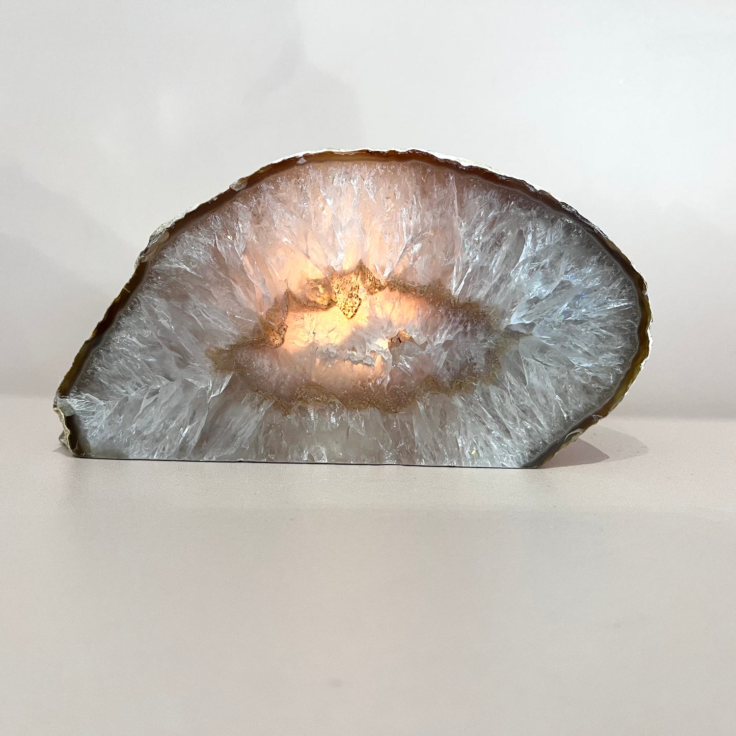 Agate Tea Light Holder