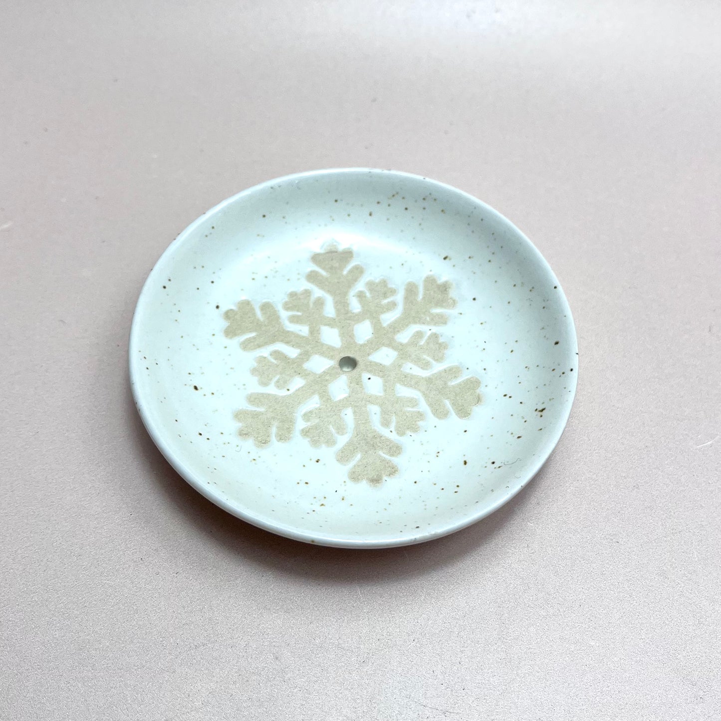 Snow Flake Incense Holder