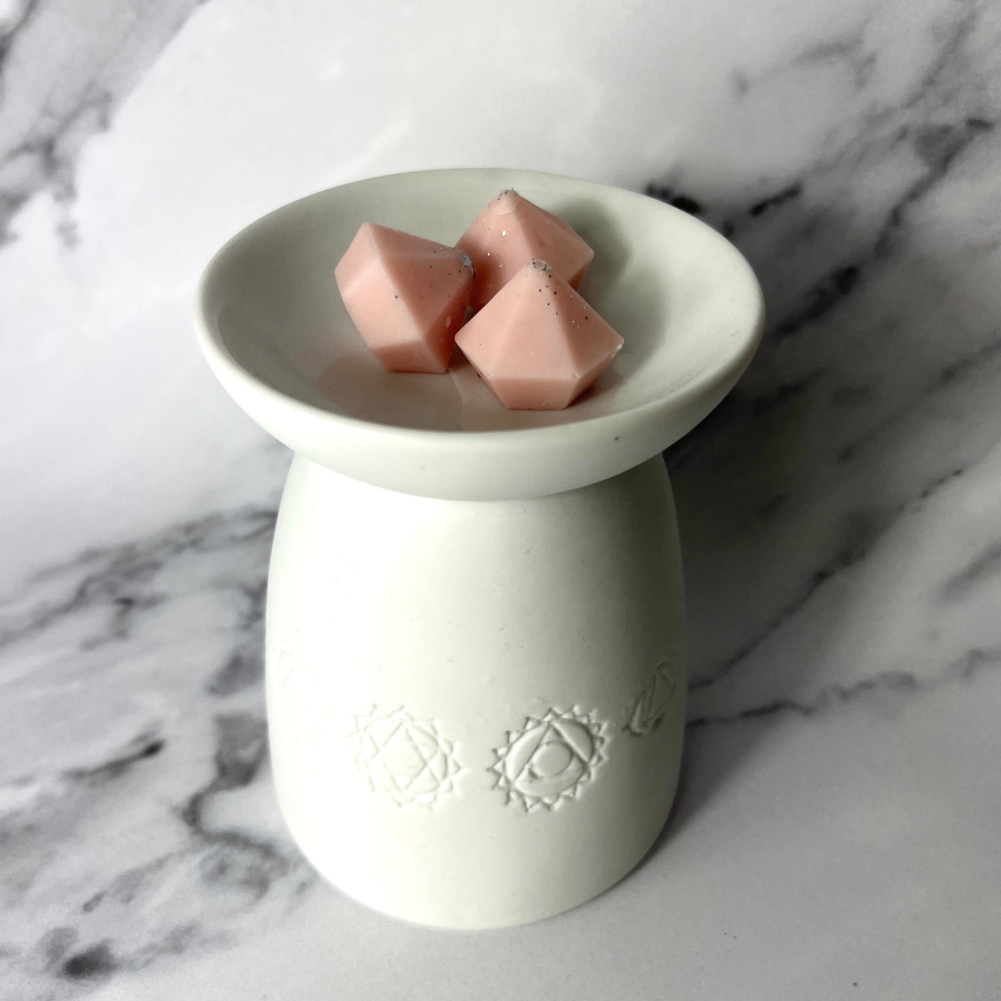 White Chakra Wax Burner