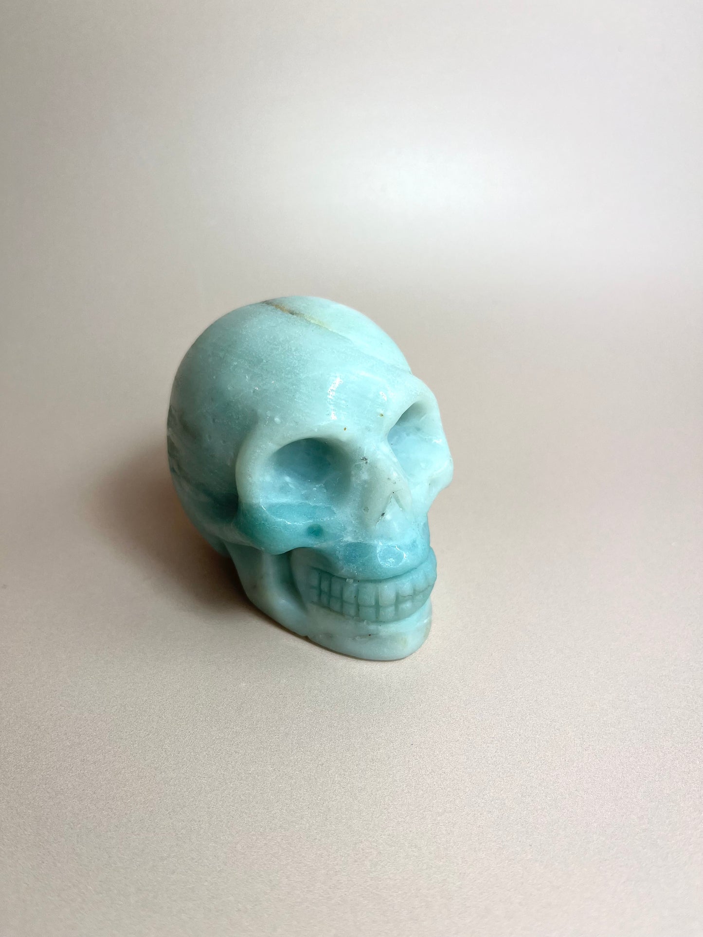 Amazonite Skull