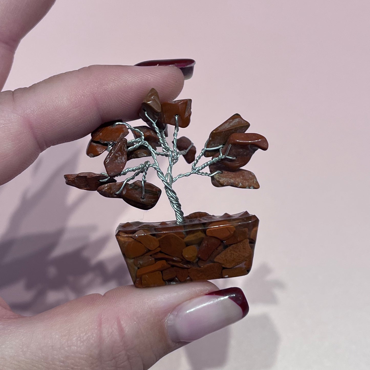 Red Jasper Chip Tree