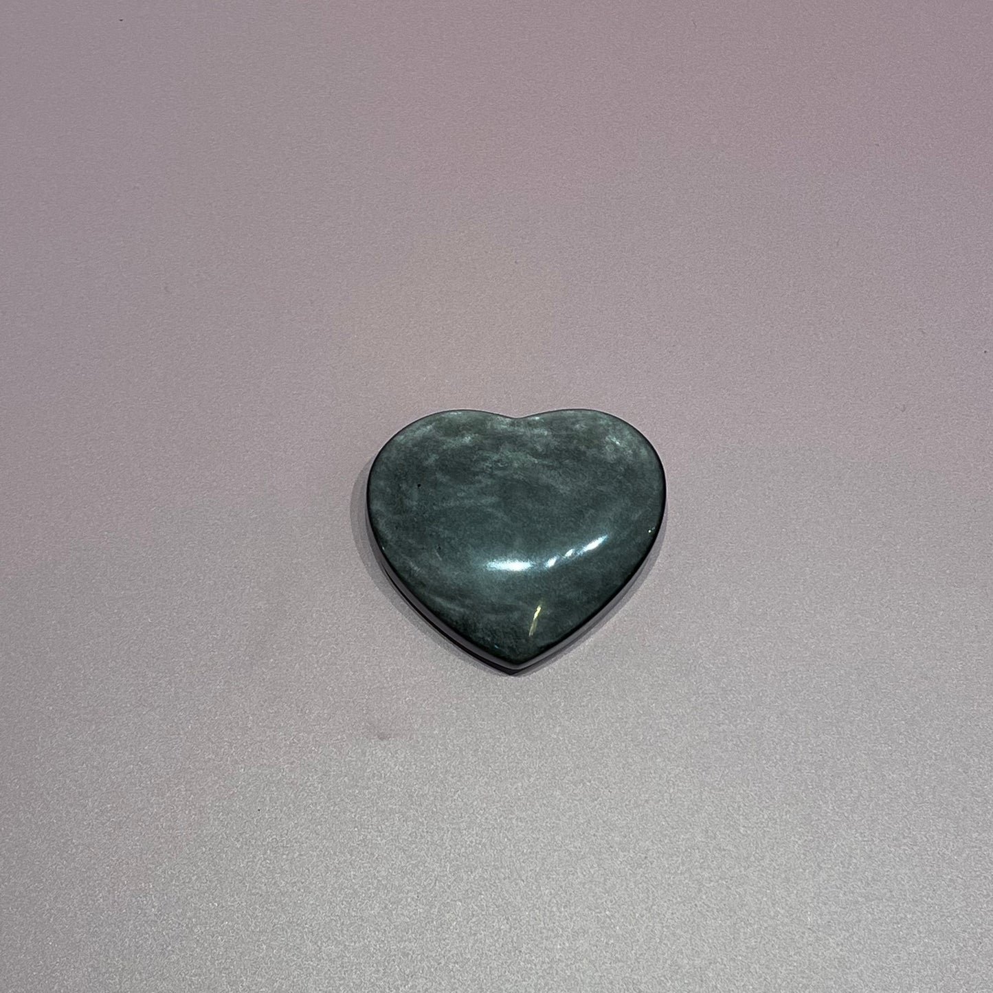 Gold Sheen Obsidian Heart