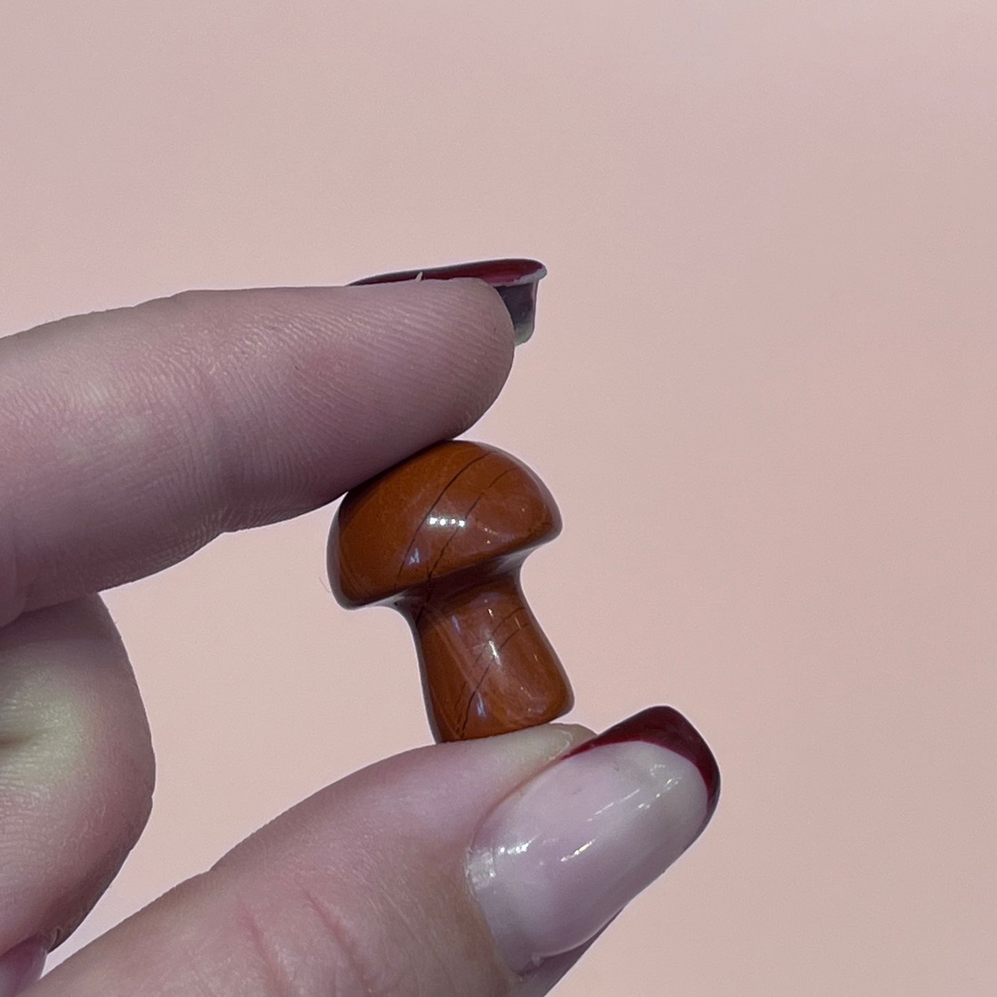 Mini Red Jasper Mushroom