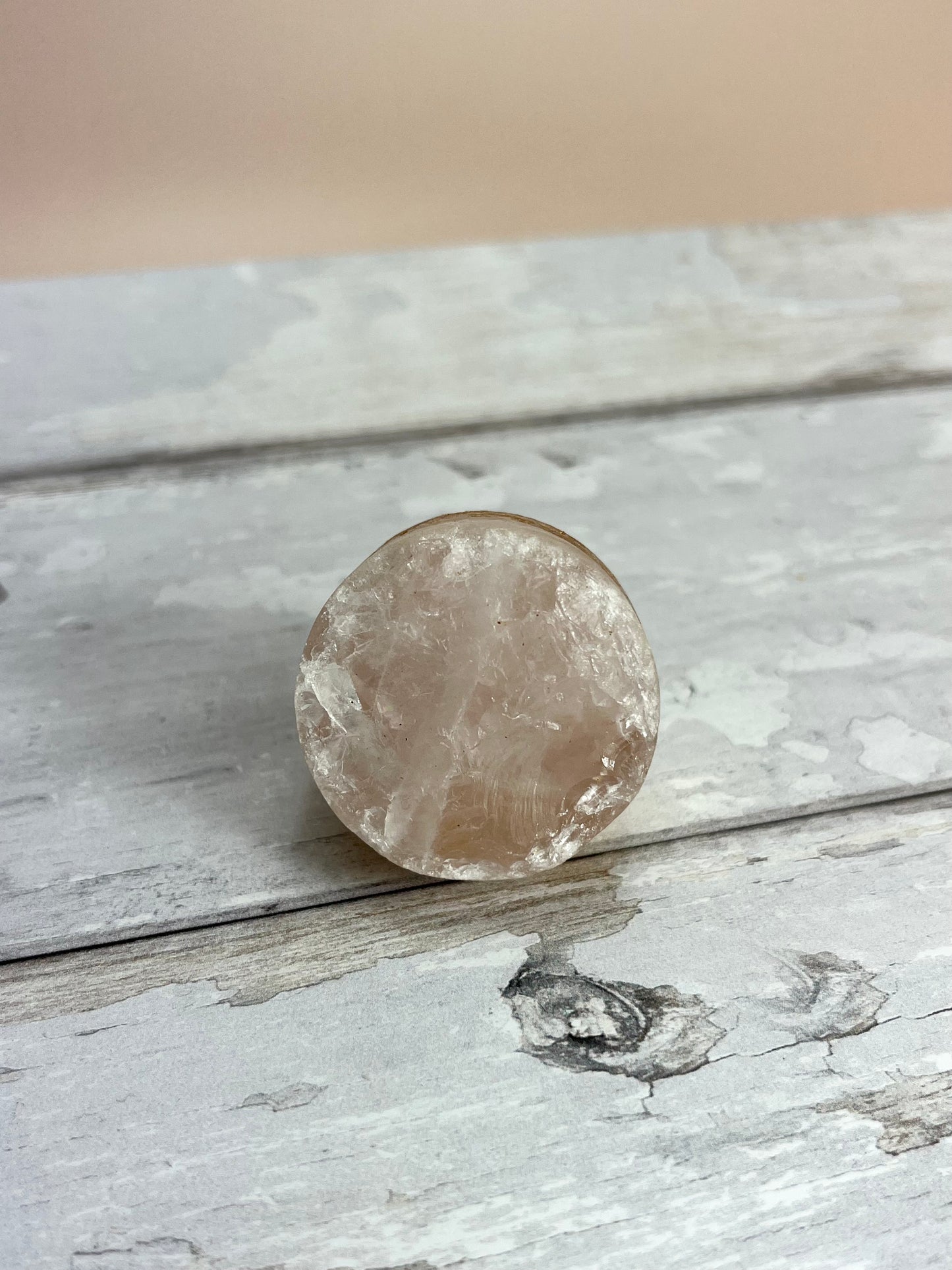 Rose Quartz Door Knob