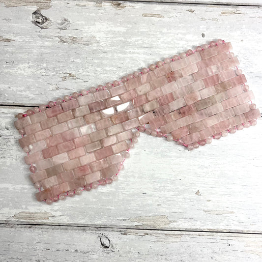 Rose Quartz Eye Mask