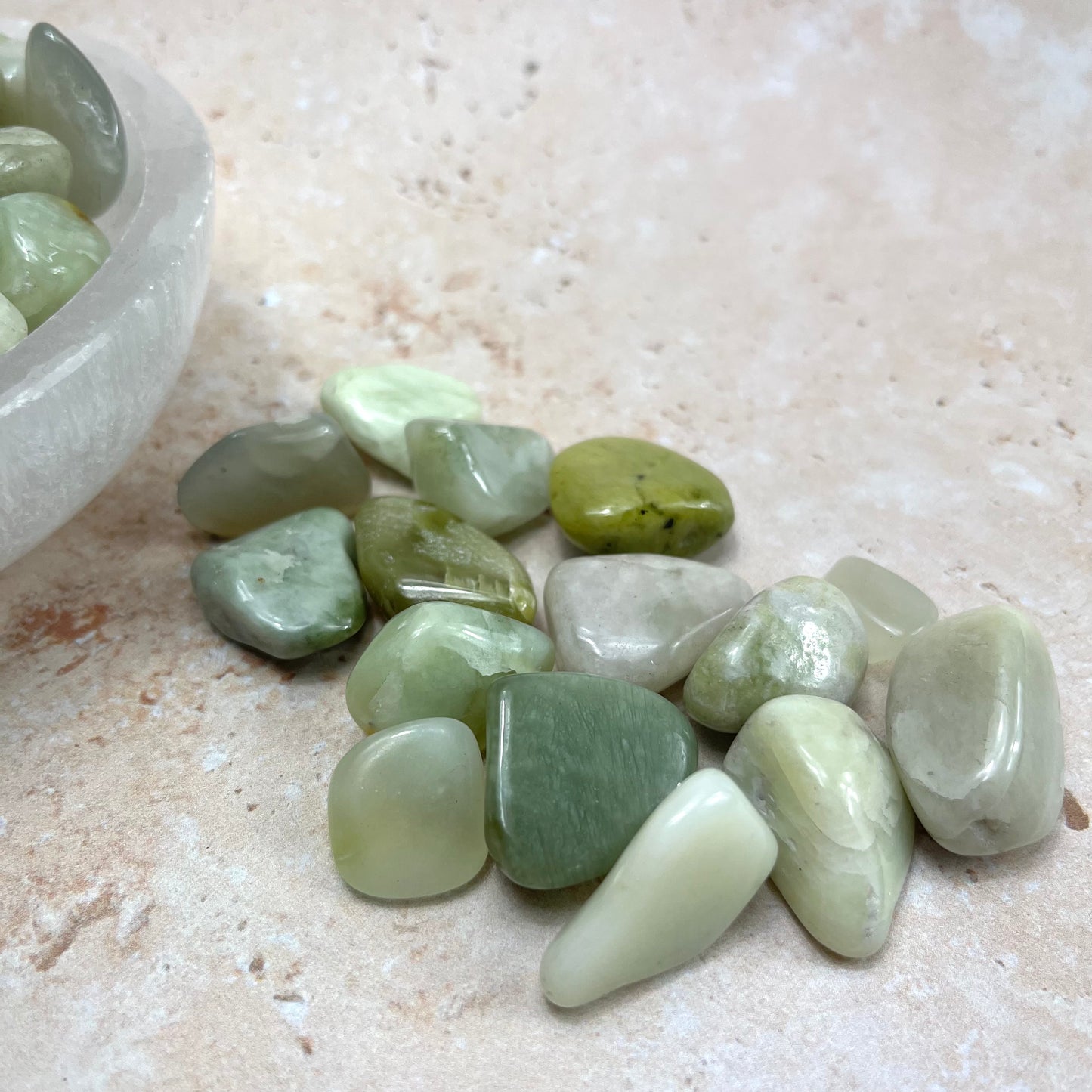 New Jade Tumble Stone