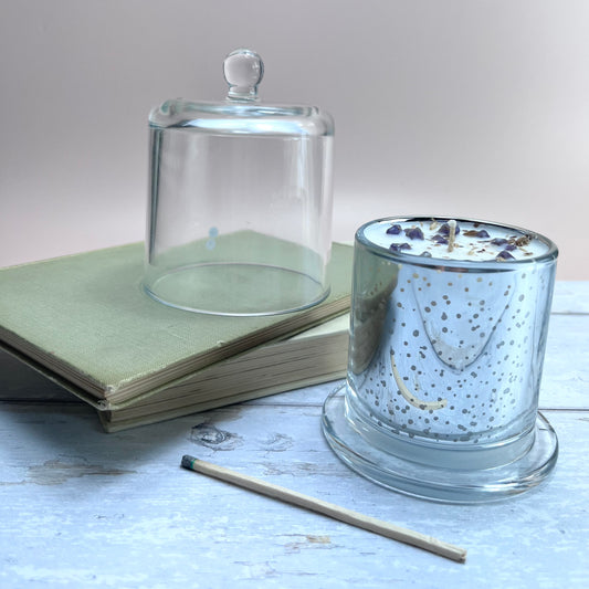 Amethyst -  Lavender & Camomile Candle (Bell Jar)