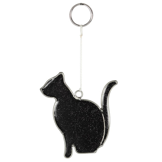 MYSTICAL BLACK CAT SUNCATCHER