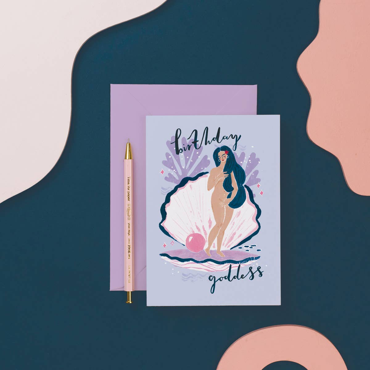 Birthday Goddess Card | Female Birthday Card | Birthday Card