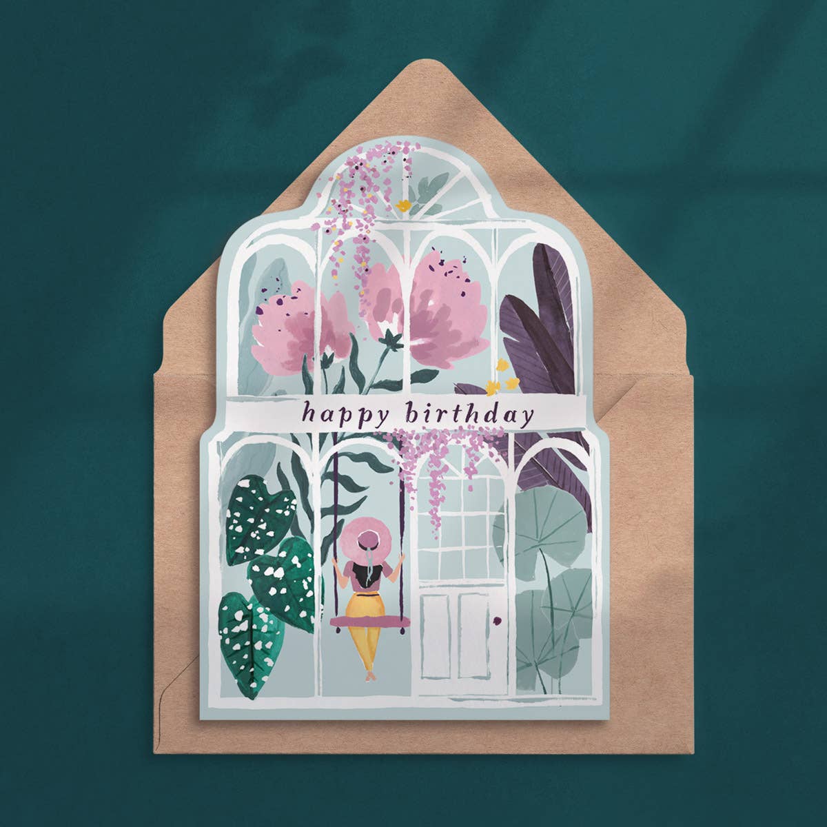 Greenhouse Birthday Card | Plant Birthday Card | Plants Card