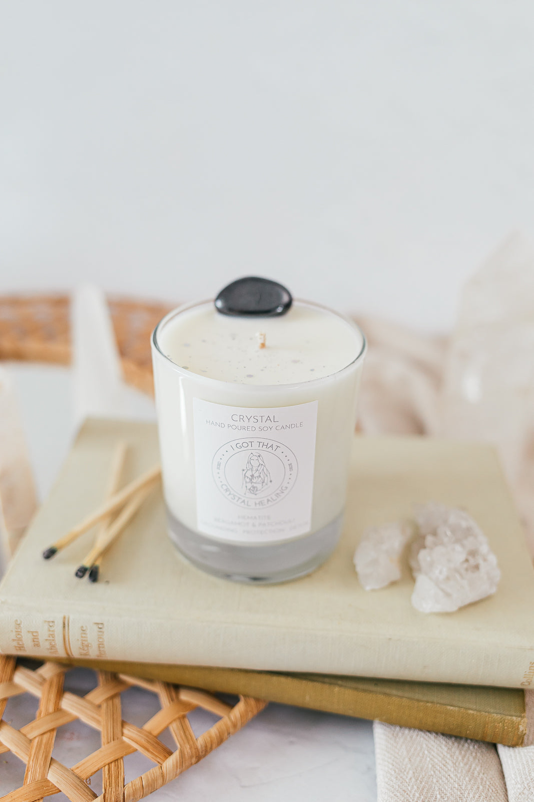 Classic Hematite - Bergamot & Patchouli Candle