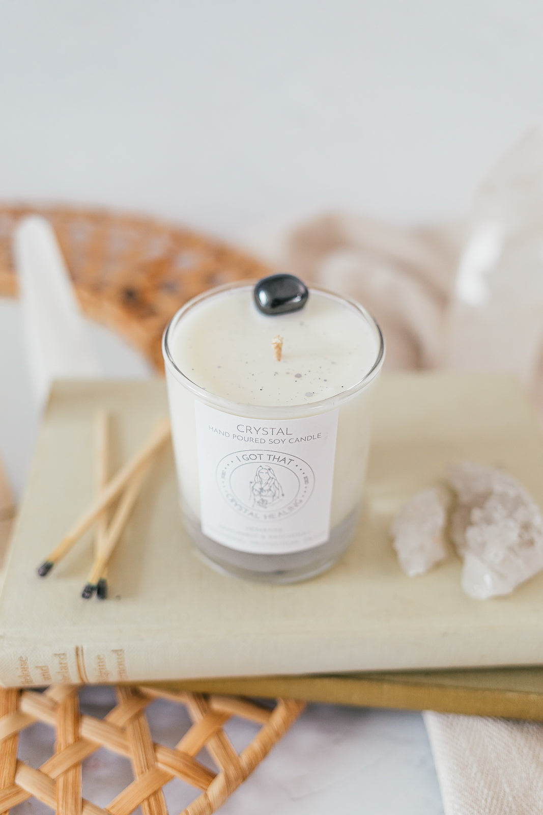 Classic Hematite - Bergamot & Patchouli Candle