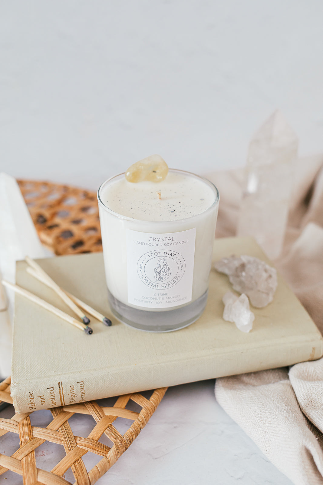 Classic Citrine Coconut & Mango Candle