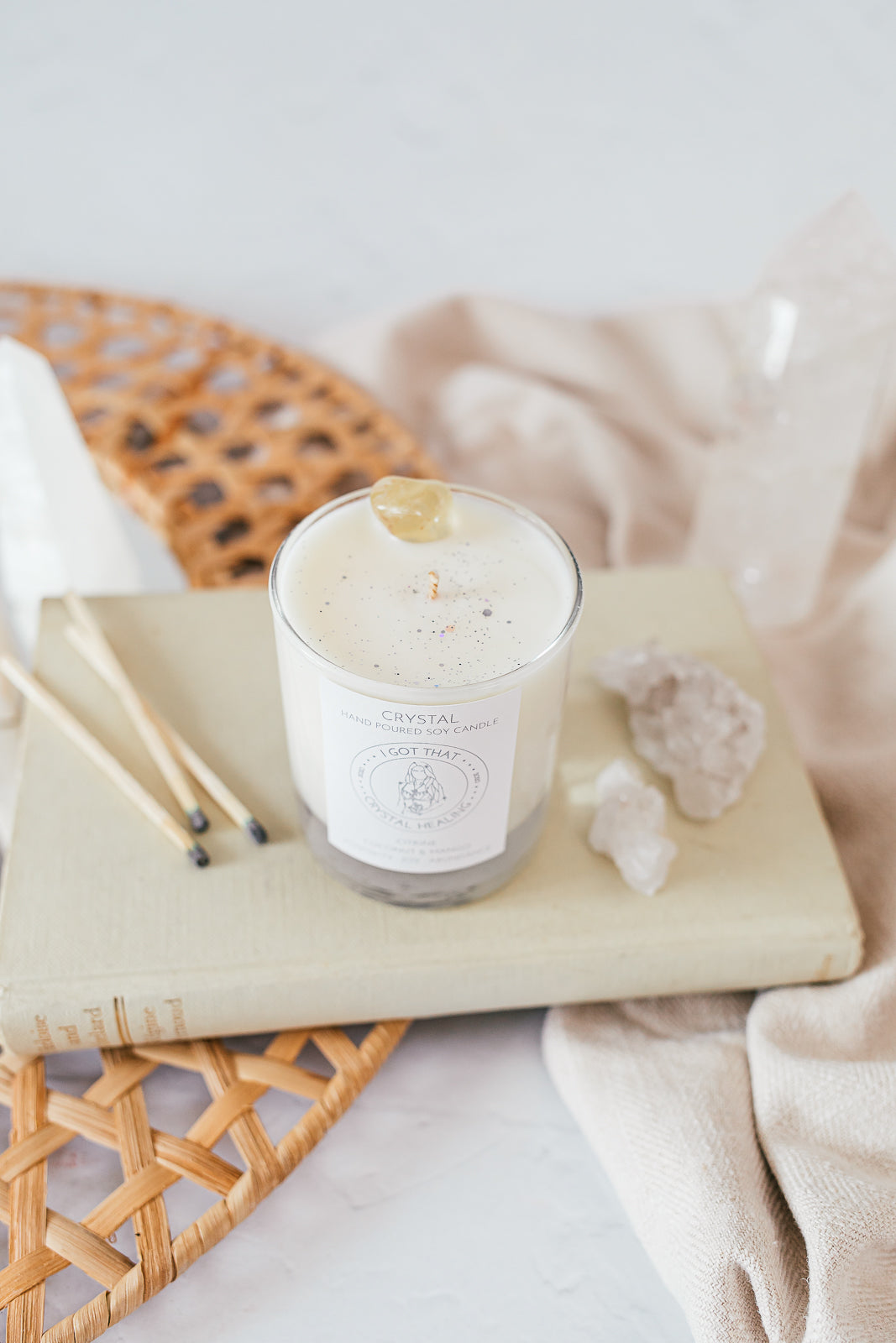 Classic Citrine Coconut & Mango Candle