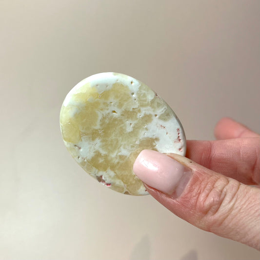 Pineapple Calcite Thumbstone