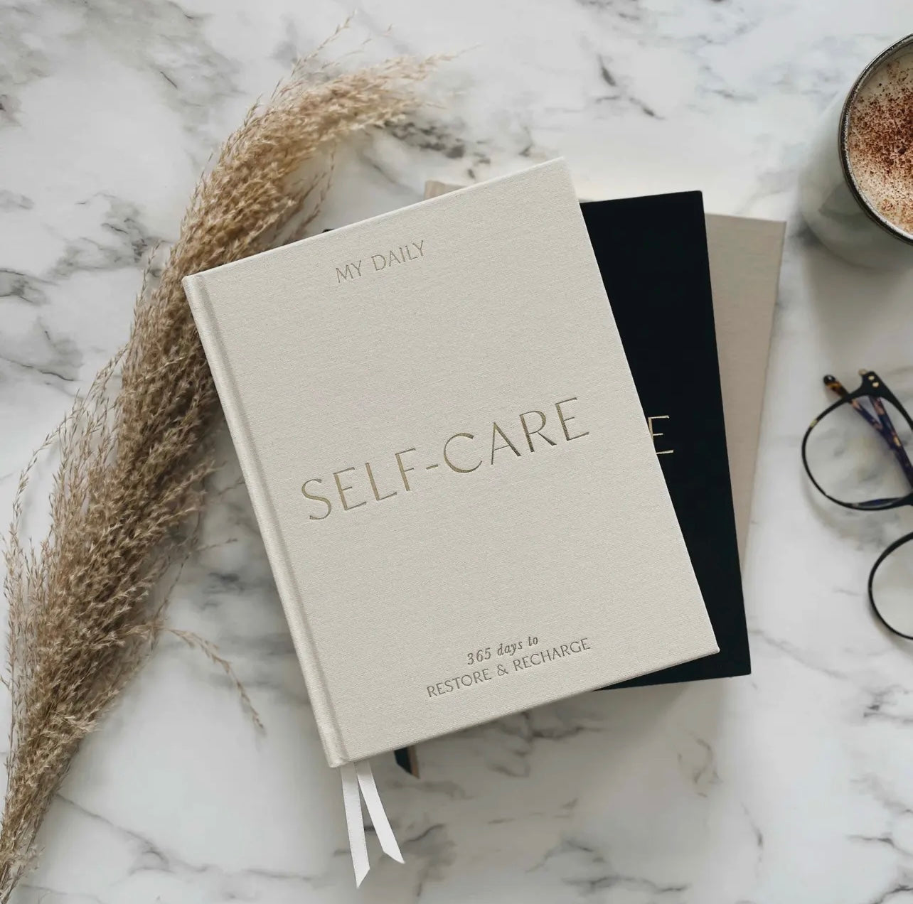 Blush & Gold Self Care Journal (Black)