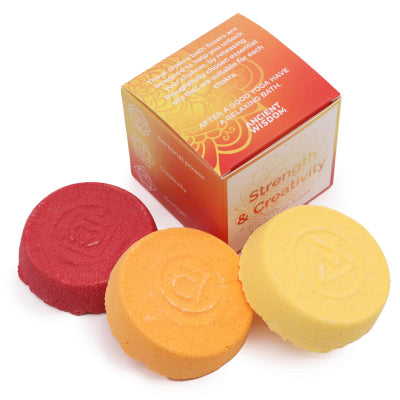 Chakra Bath Fizz - Strength & Creativity