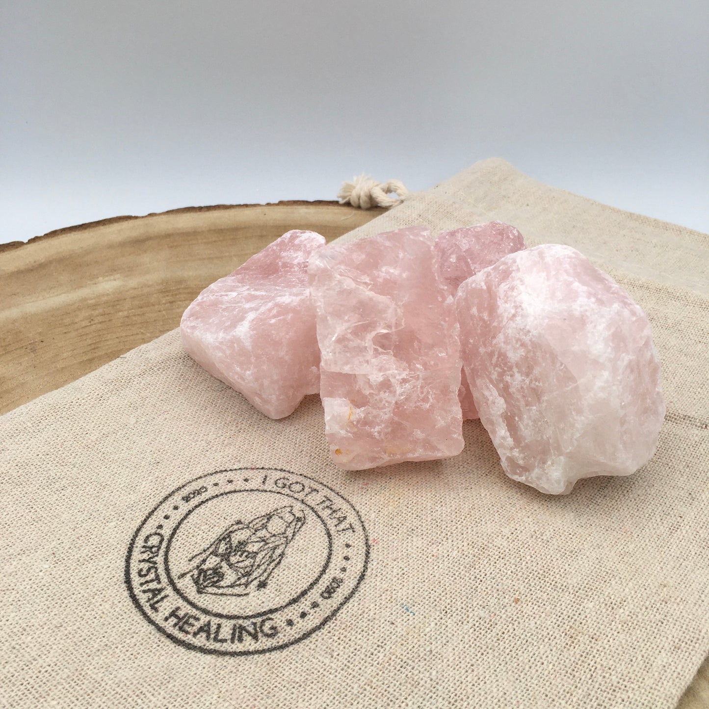 rose quartz raw