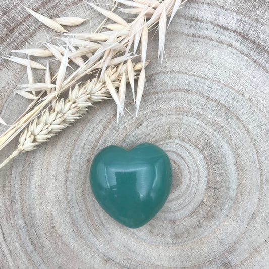 Green Aventurine Love Heart