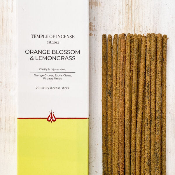 Orange Blossom & Lemongrass Incense Sticks