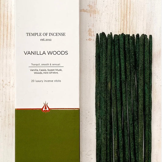 Vanilla Woods Luxury Incense Sticks