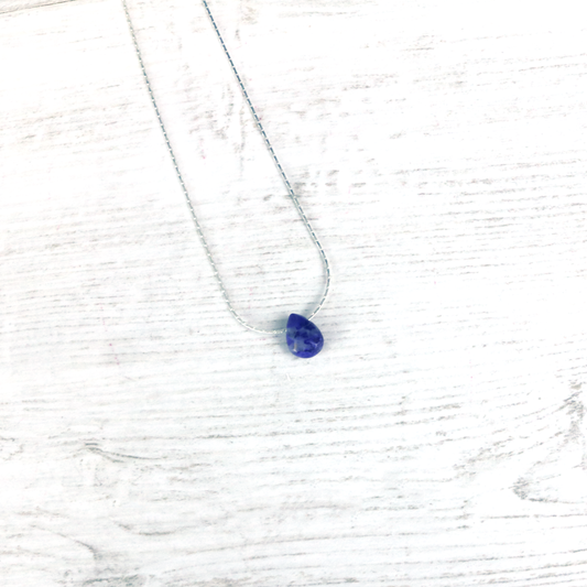 Lapis Lazuli Necklace (Silver)